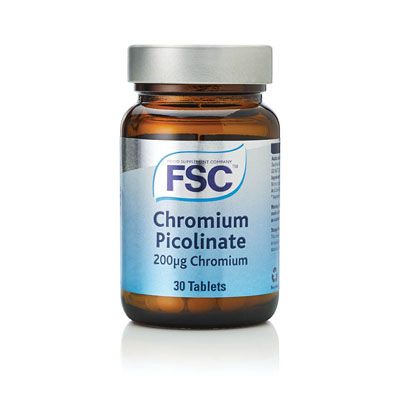 Chromium Picolinate 200ug-30 Capsules