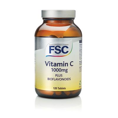 Vitamin C 1000mg + Bioflavonoids-120 Tablets