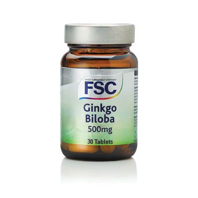 Ginkgo Biloba 500mg-30 Tablets