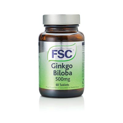 Ginkgo Biloba 500mg-60 Tablets