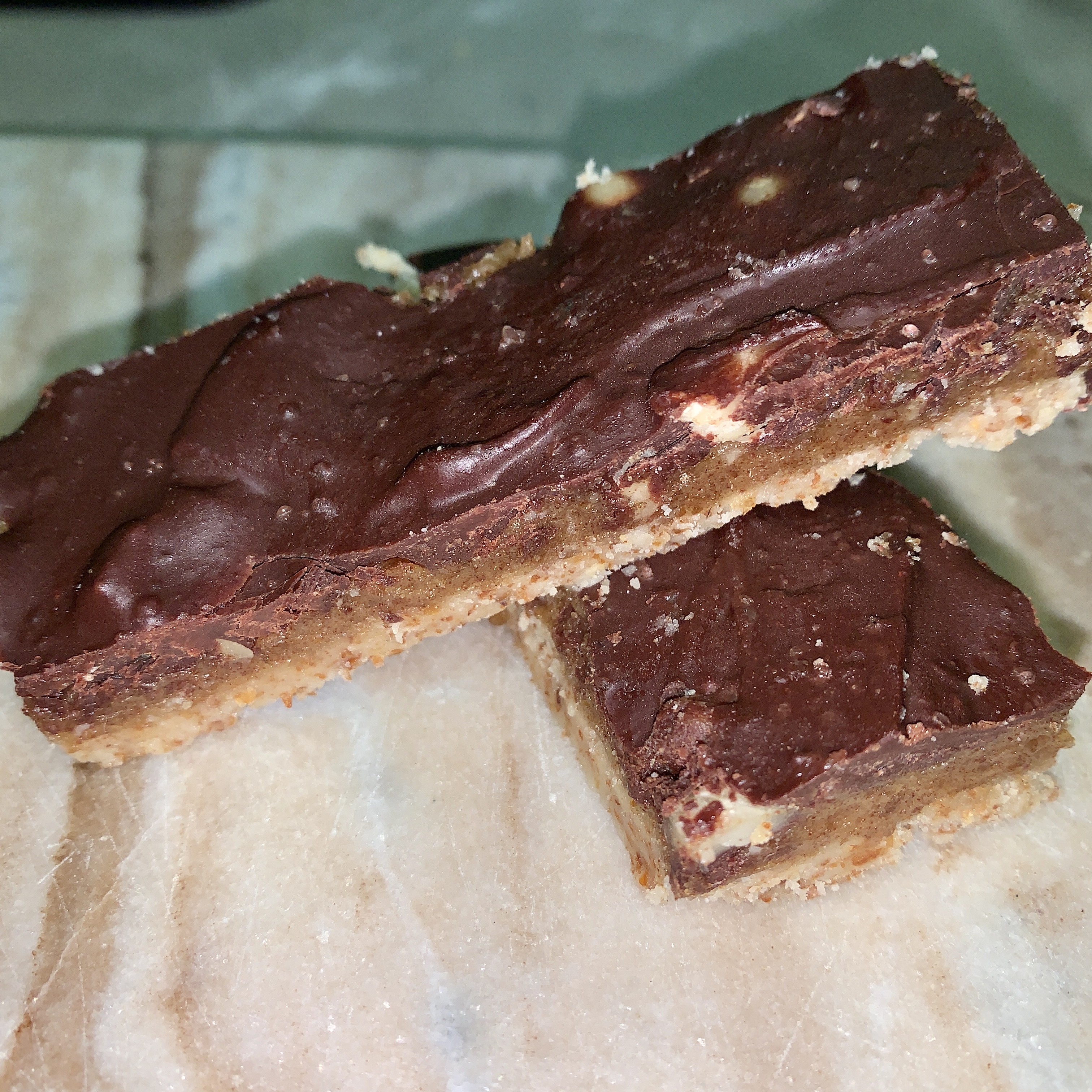 Raw Snickers Bars