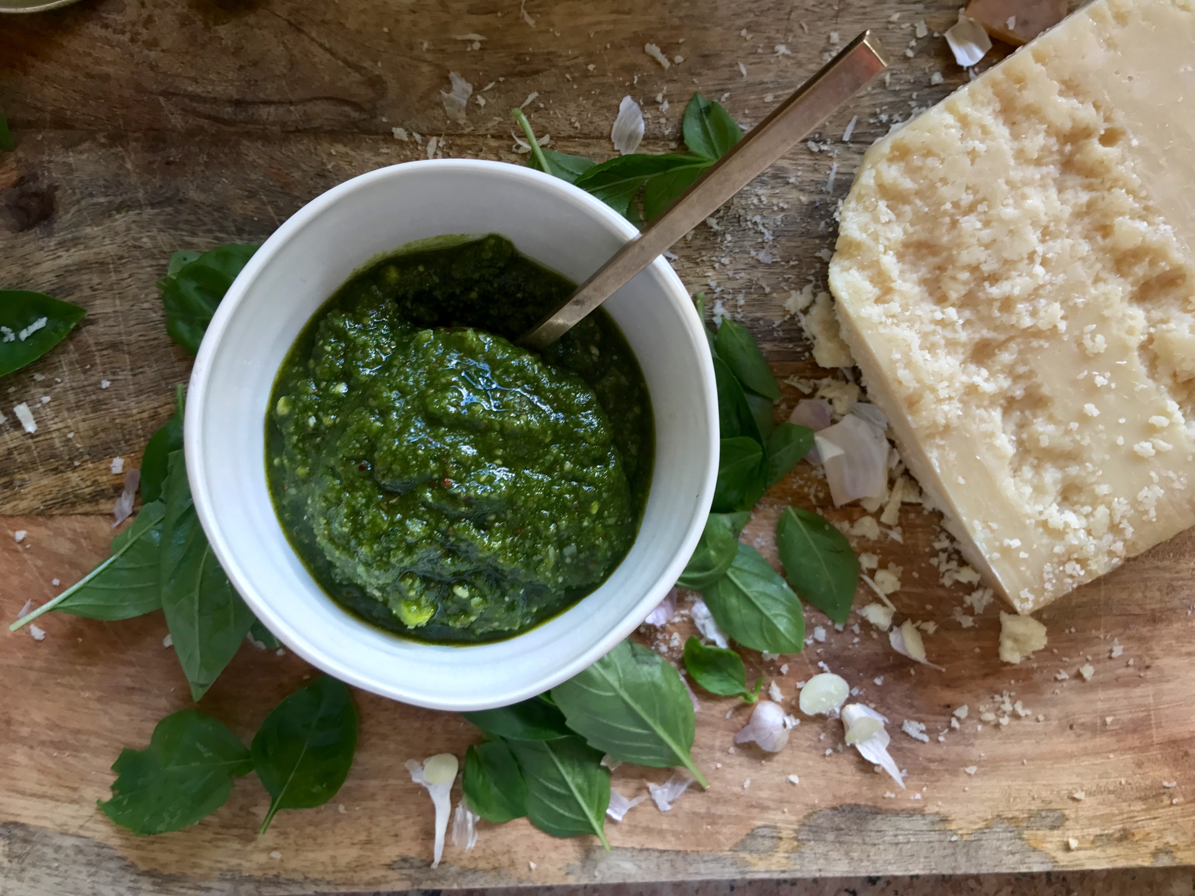 Homemade Basil Pesto