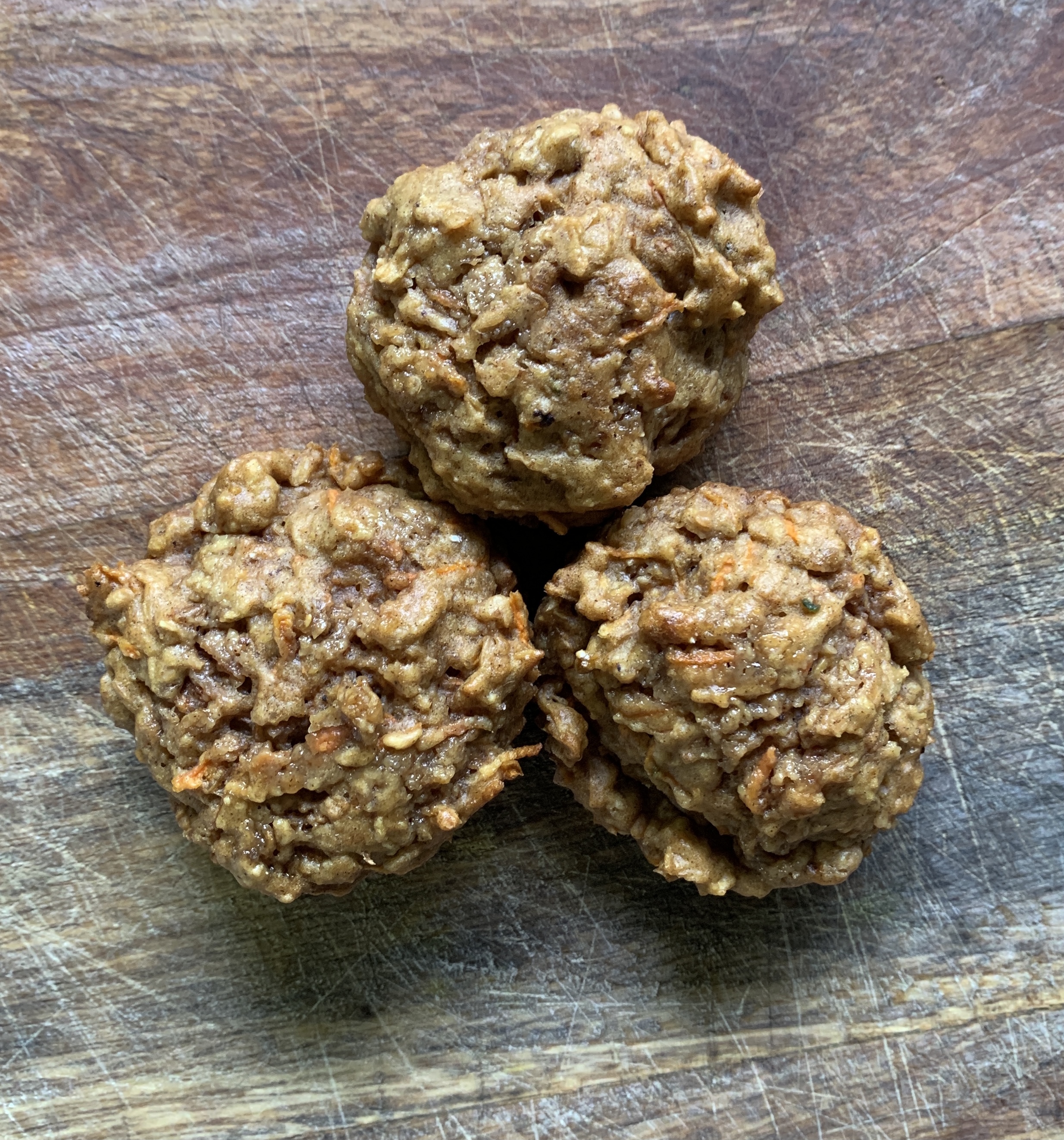 Recipe - Linseed Apple and Carrot Muffins