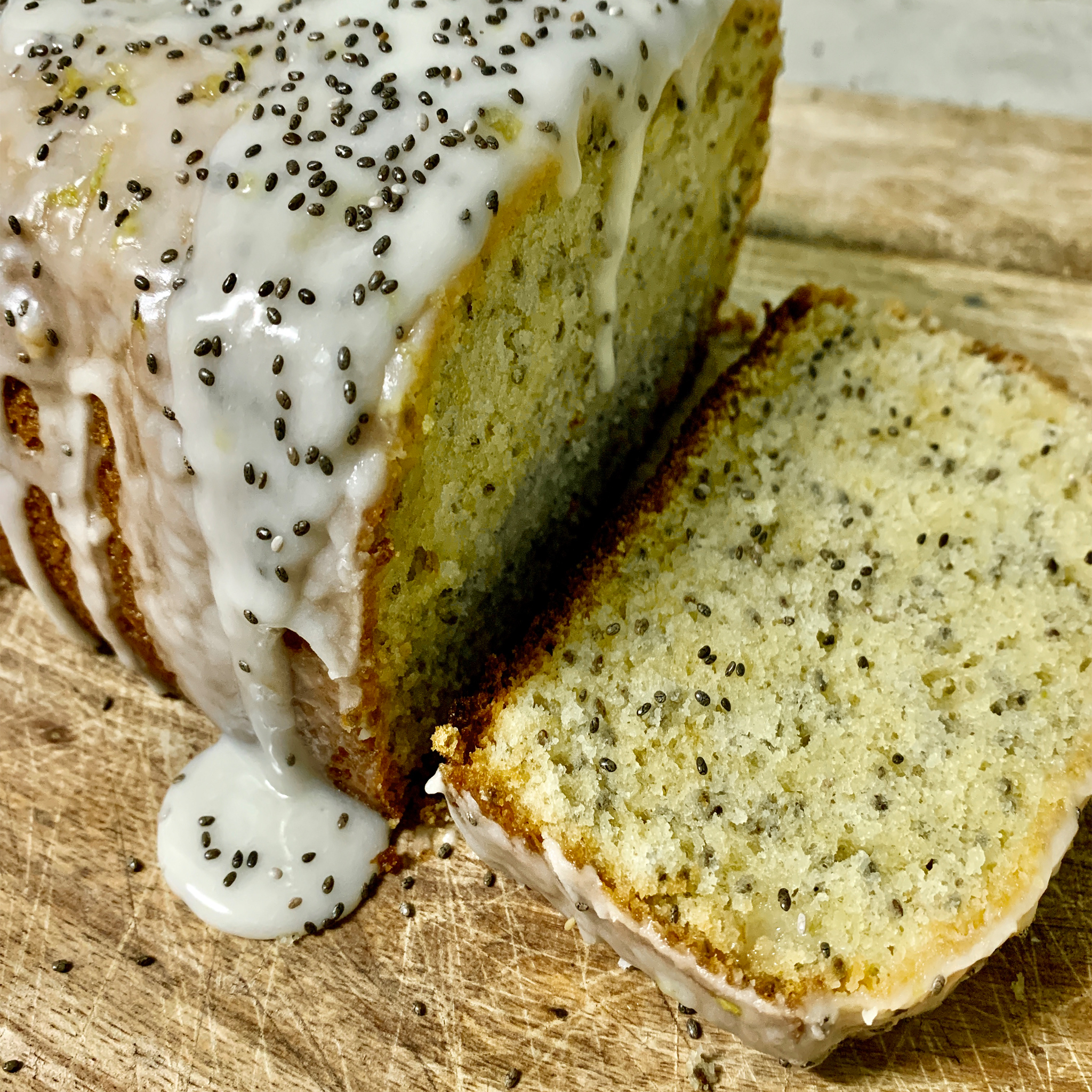 Lemon and Chia Seed Drizzle Loaf